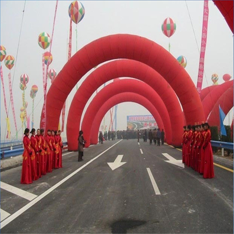 滁州商场开业纯红拱门